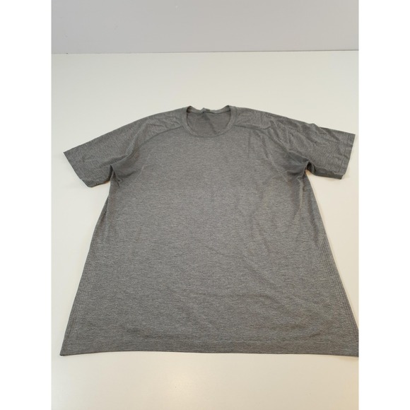 Lululemon Metal Vent Tech T-Shirt Men's XL Performance Short Sleeve Gray - Picture 1 of 9